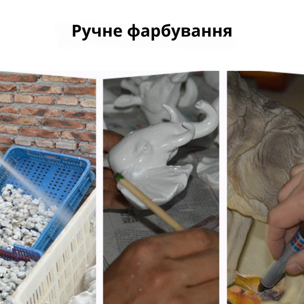 Садовая подвесная фигура попугай Ара из полистоуна 23.5 х 15 х 13 см Голубой 2240 фото