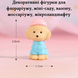 Набор миниатюрных фигурок Новая семья Мальчик с девочкой и песик для флорариума, мини-сада 1061 фото 4