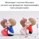 Декоративные фигурки Молодожены для мини-сада флорариума микроландшафта торта рокария кашпо вазона. Белый 1782 фото 2